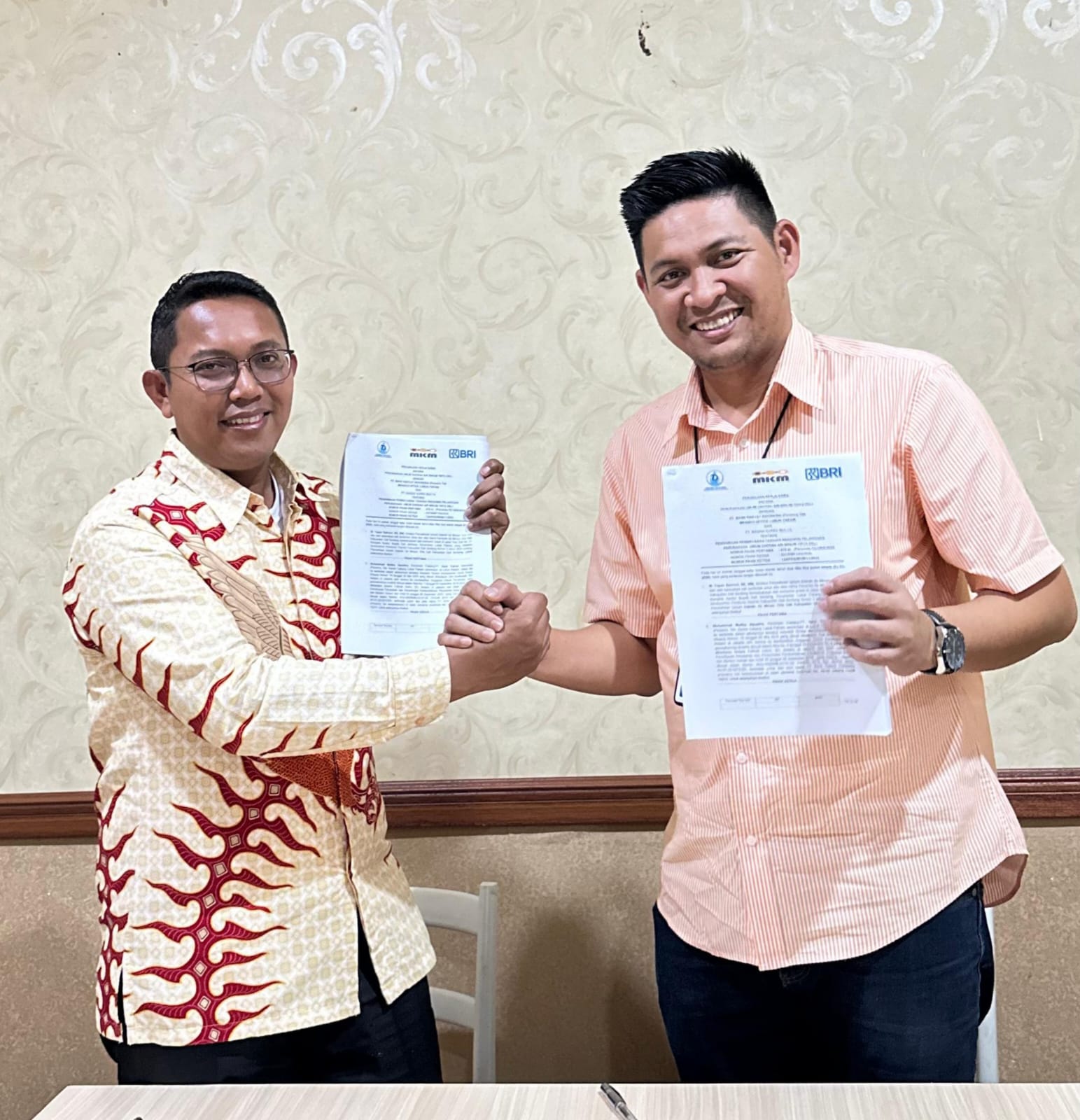BRI Lubukpakam Dan Tirtadeli MoU Layanan Transaksi Pembayaran Tagihan