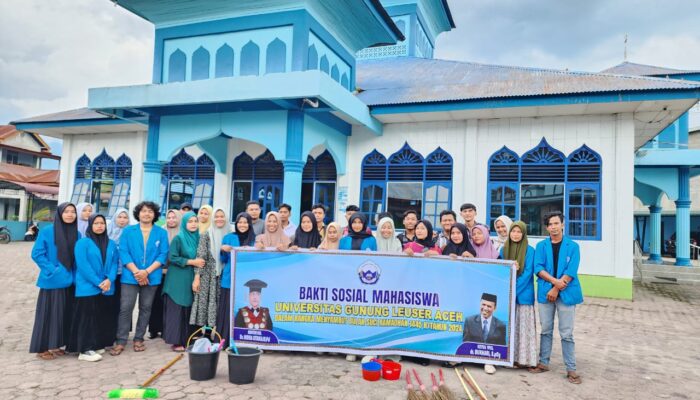 Sambut Ramadan, Mahasiswa UGL Aceh Gelar Bakti Sosial