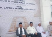 Abu Blang Jruen Resmikan Masjid H Muhammad Hanafiah