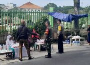 Bhabinkamtibmas Imbau Pedagang Musiman Dekat Pekuburan Islam