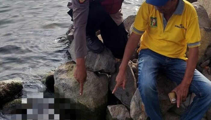 Polsek Purba Gercep Evakuasi Potongan Tubuh Manusia