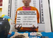 Polres P. Siantar Ringkus Residivis Miliki Sabu Dan Ganja