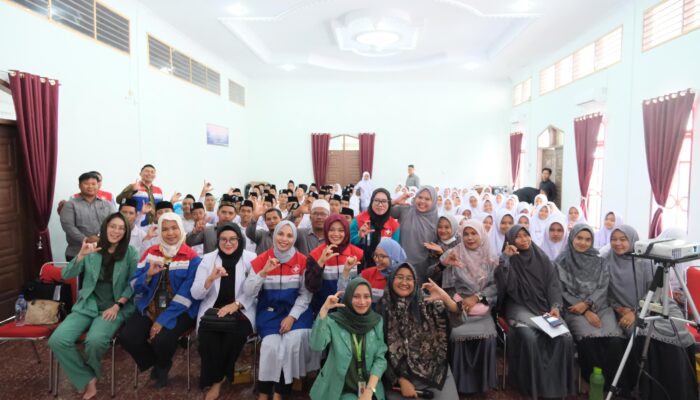 Sosialisasi Dan Edukasi Kesehatan Dari Pertamina Diikuti Antusias Siswa