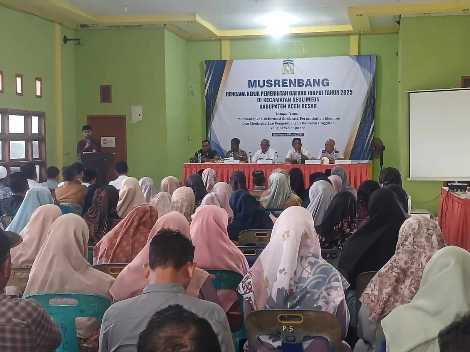 Musrenbang Seulimeum Lahirkan Program Usulan Prioritas