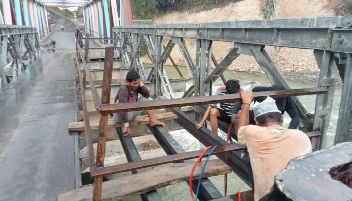 Jembatan Bailey Mbarung Agara Bakal Rampung