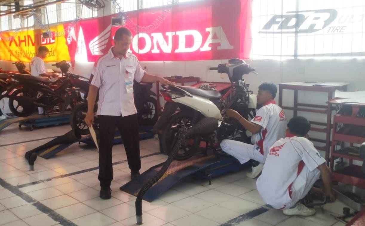 Servis Gratis Honda Asah Skill Siswa SMK