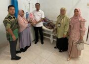 BPJamsostek Langsa Kunjungi Pasien Kecelakaan Kerja Di RS Pertamina Rantau