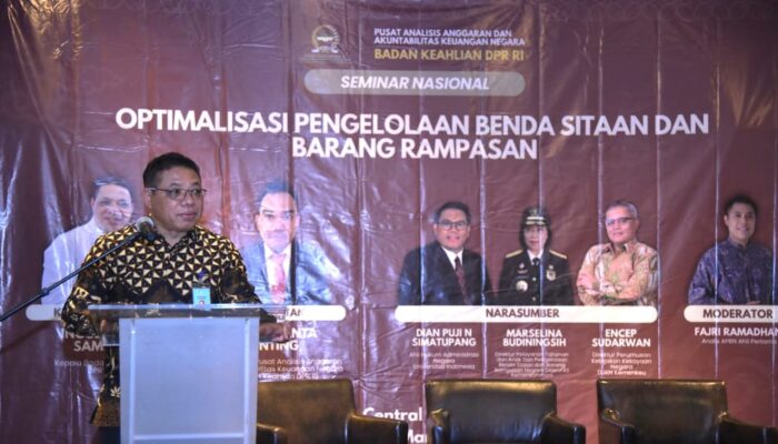 Pengelolaan Harta Rampasan Negara Butuh Transparansi