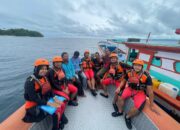 Basarnas Nias Evakuasi 4 Nelayan Yang Rusak Mesin