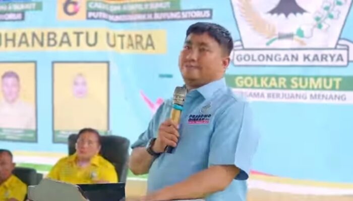 Golkar Kembali Jadi Pemenang, Hendriyanto: Terima Kasih Warga Labura