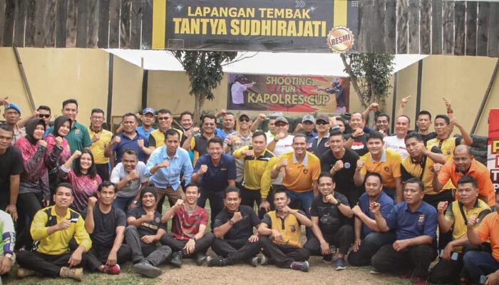 Tim Satnarkoba Sergai Juara Shooting Fun Kapolres Cup