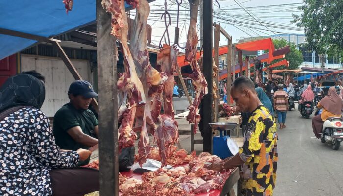 Di Langsa Harga Daging Meugang Rp160 Ribu