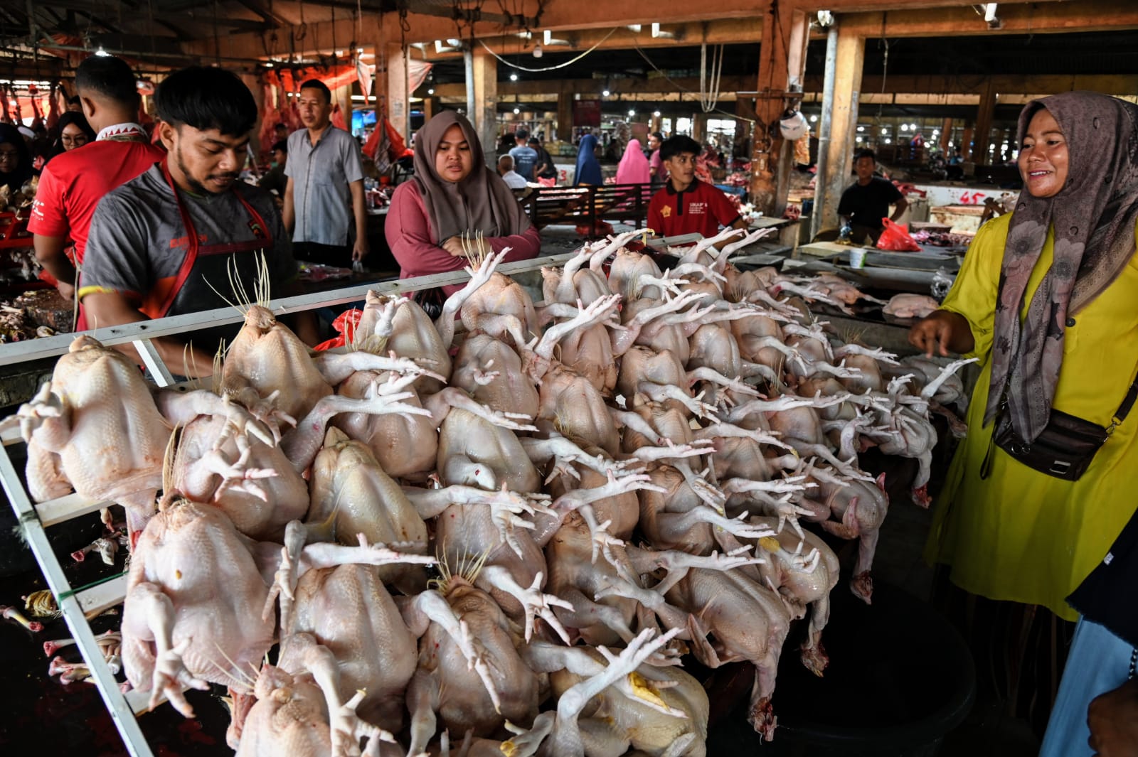 Jelang Ramadan, Sekdakab Aceh Besar Tinjau Pasar Induk Lambaro