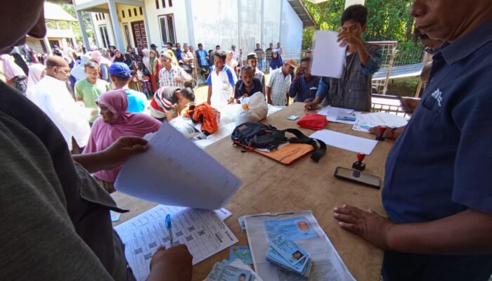 922 KPM Pulo Aceh Terima Bantuan Beras Cadangan Pangan