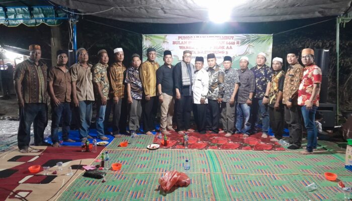 Lurah Tangkahan Elias Padang Hadiri Acara Punggahan Blok AA Griya 3 Martubung