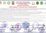 Forkopimda Aceh Besar Keluarkan Seruan Tata Laksana Ibadah Selama Ramadan