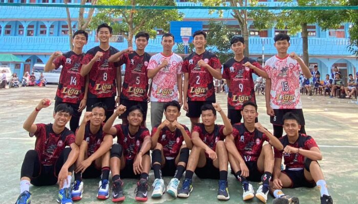 SMKS Martabe Sipirok Juara Voli Pelajar