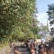 Polres Simalungun Gercep Atasi Pohon Tumbang, Akses P.Siantar - Parapat Kembali Lancar