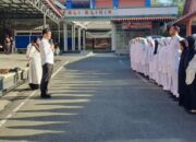 Pj. Sekda Pimpin Apel Di RSUD Muyang Kute