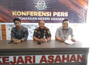 Kejari Asahan Tetapkan 3 Tersangka Korupsi Fasilitas Kredit