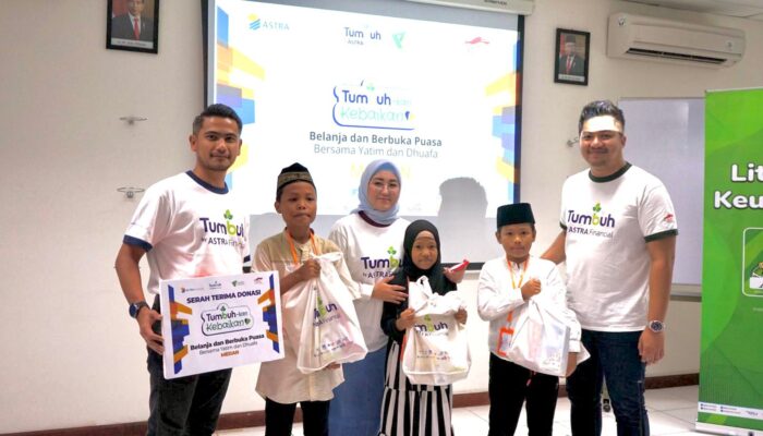 Bahagiakan Yatim, Dompet Dhuafa dan Astra Financial Ajak Belanja dan Buka Puasa Bersama