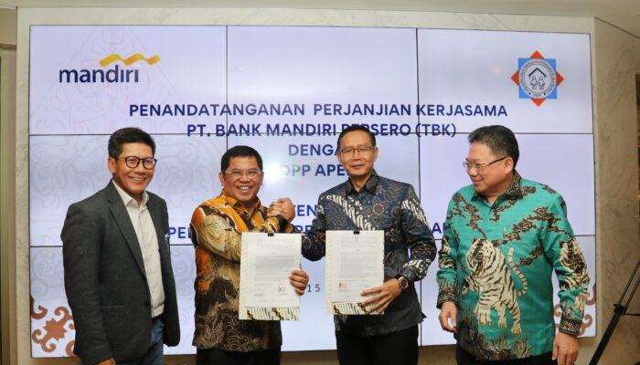 Permudah Kepemilikan Hunian, Bank Mandiri Teken Kerjasama dengan APERSI