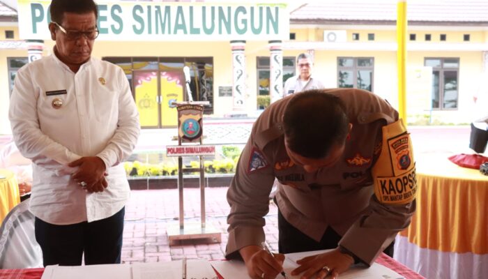 Kapolres Bersama Bupati Simalungun Gelar Rakor
