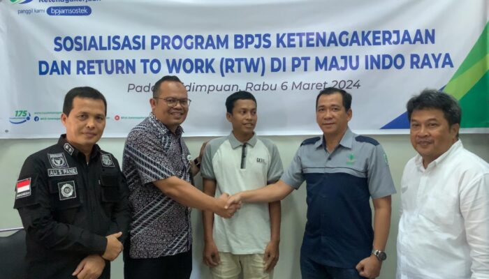 BPJamsostek Sidimpuan Beri Pencerahan Karyawan PT MIR Tentang Manfaat MLT