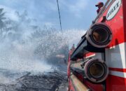 Satu Rumah Aspol Terbakar Di Seulimeum