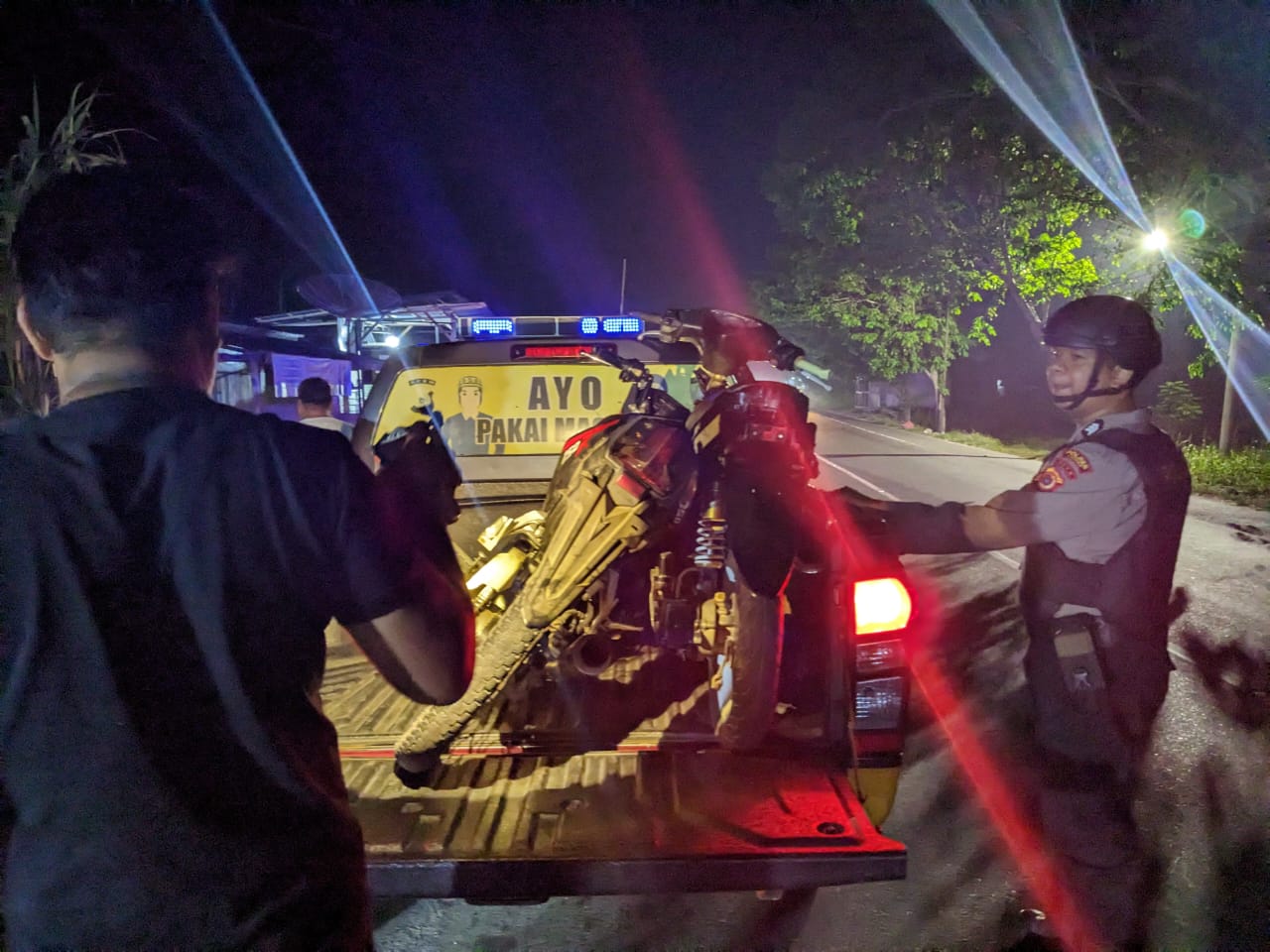 Diduga Balap Liar, 4 Sepeda Motor Diamankan Polsek Langsa Timur