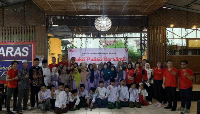 Berbagi Berkah Melaju Bersama, Paguyuban Sinarmas Buka Puasa Bersama Anak Yatim