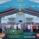 Kepala Perwakilan Bank Indonesia (BI) Provinsi Sumut, IGP Wira Kusuma bersama jajaran dan perwakilan perbankan melakukan Kick Off Serambi 2024, di halaman kantor Perwakilan BI Provinsi Sumut Jalan Balaikota Medan, Rabu (20/3/2024).