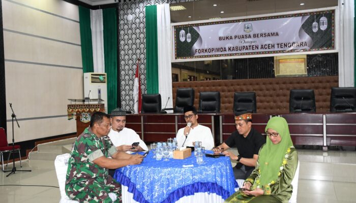 Pj Bupati Agara Buka Puasa Bersama Dan Evaluasi Imbauan Forkopimda