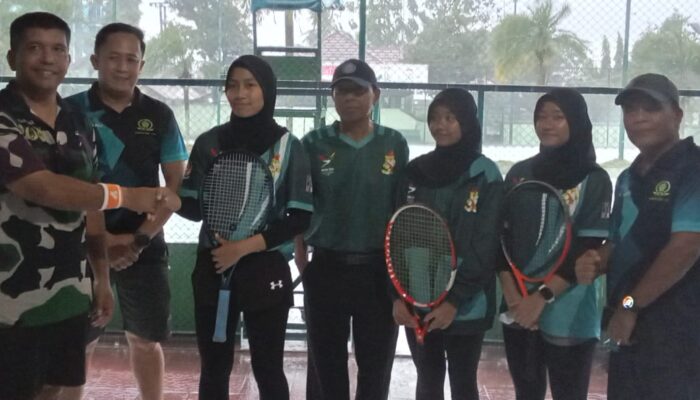 Danrem 022/PT Janji Dukung 3 Atlet Tenis PON Sumut Asal Siantar
