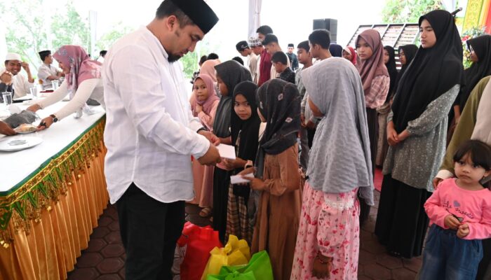 TP PKK Aceh Besar Santuni 40 Anak Yatim Dan Buka Puasa Bersama
