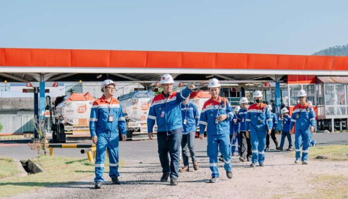 Manajemen Pertamina Patra Niaga Regional Sumbagut Kunjungi Terminal BBM Sibolga
