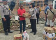 Polres P. Siantar Beri Bansos Korban Kebakaran