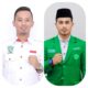 KETUA Umum Kesatuan Aksi Mahasiswa Muslim Indonesia (KAMMI), Wira Putra (kiri) dan Ketua Umum Himpunan Mahasiswa Al-Washliyah (HIMMAH) Sumatera Utara, Kamaluddin Nazuli Siregar. Waspada/ist