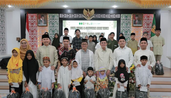 Forkopimda Banda Aceh Buka Puasa Bersama Dan Santuni 100 Anak Yatim