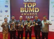 Perumda Tirtanadi Raih Top BUMD Awards Bintang 5, Dr Hassanuddin Top Pembina BUMD 2024, Kabir Bedi Top CEO BUMD 2024