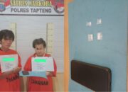 Dua Pengedar Sabu Ditangkap Sat Narkoba Polres Tapteng
