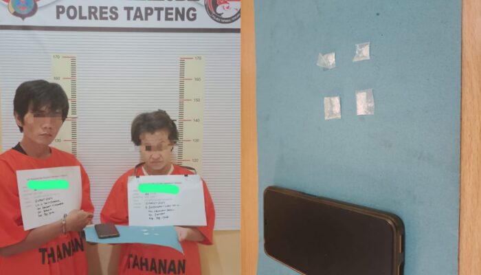 Dua Pengedar Sabu Ditangkap Sat Narkoba Polres Tapteng