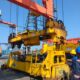 PT PMP Kolaborasi PT BIMA Lakukan Pemasangan Spreader Pada Container Crane