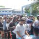 PROGRAM Mudik Gratis Pemko Medan dengan tajuk 'Mudik Bareng Pemko Medan 2024' mendapatkan antusiasme yang luar biasa dari masyarakat. Pasalnya, di hari pertama pendaftaran pada Senin (18/3). Waspada/Ist