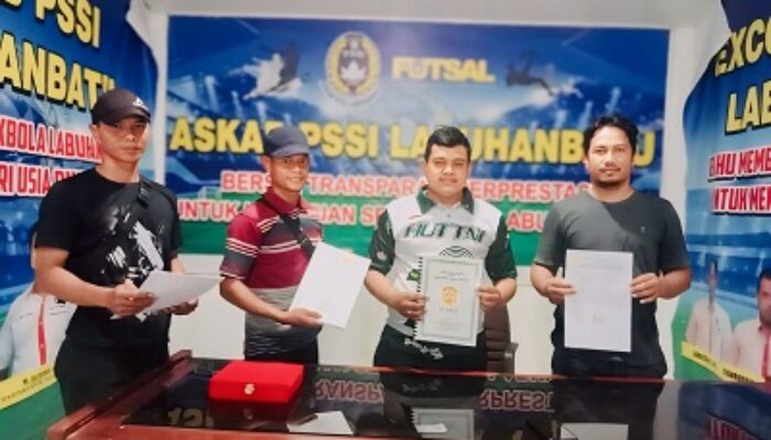 PS PTPN III Dan Manajemen PTPN IV Regional 1 Kebun Rantauprapat Resmikan Sekolah Sepak Bola (SSB)