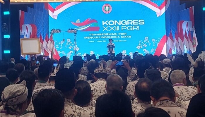 Kongres ke-23 PGRI Serukan Manajemen Satu Pintu untuk Tata Kelola Guru