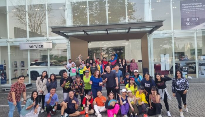 Senam Zumba Perkenalkan Konsumen Dengan Hyundai Creta Alpha