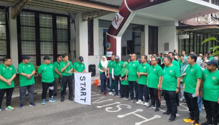 Fun Walk Dies Natalis Ke-70 FH USU, Ketua Panitia: Kalau Bukan Karena ‘Susu’, Kami Tidak Bisa Seperti Sekarang