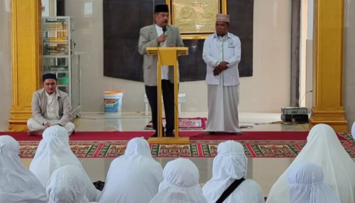 Ketua IPHI Sumut Beri Semangat Calon Jamaah Haji Di Padang Sidempuan