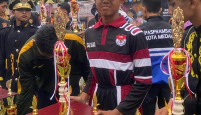 Paskibra MAPN 4 Medan Juara Umum Tingkat Sumut  Ajang Bambu Series XII